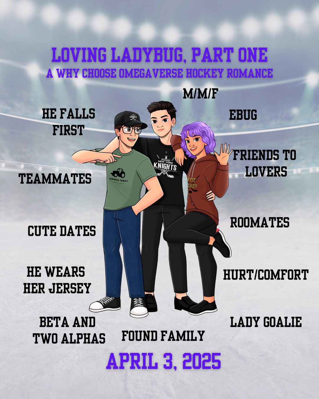 Loving Ladybug: Part One: A Why Choose Omegaverse (HockeyVerse) by Jane Handler