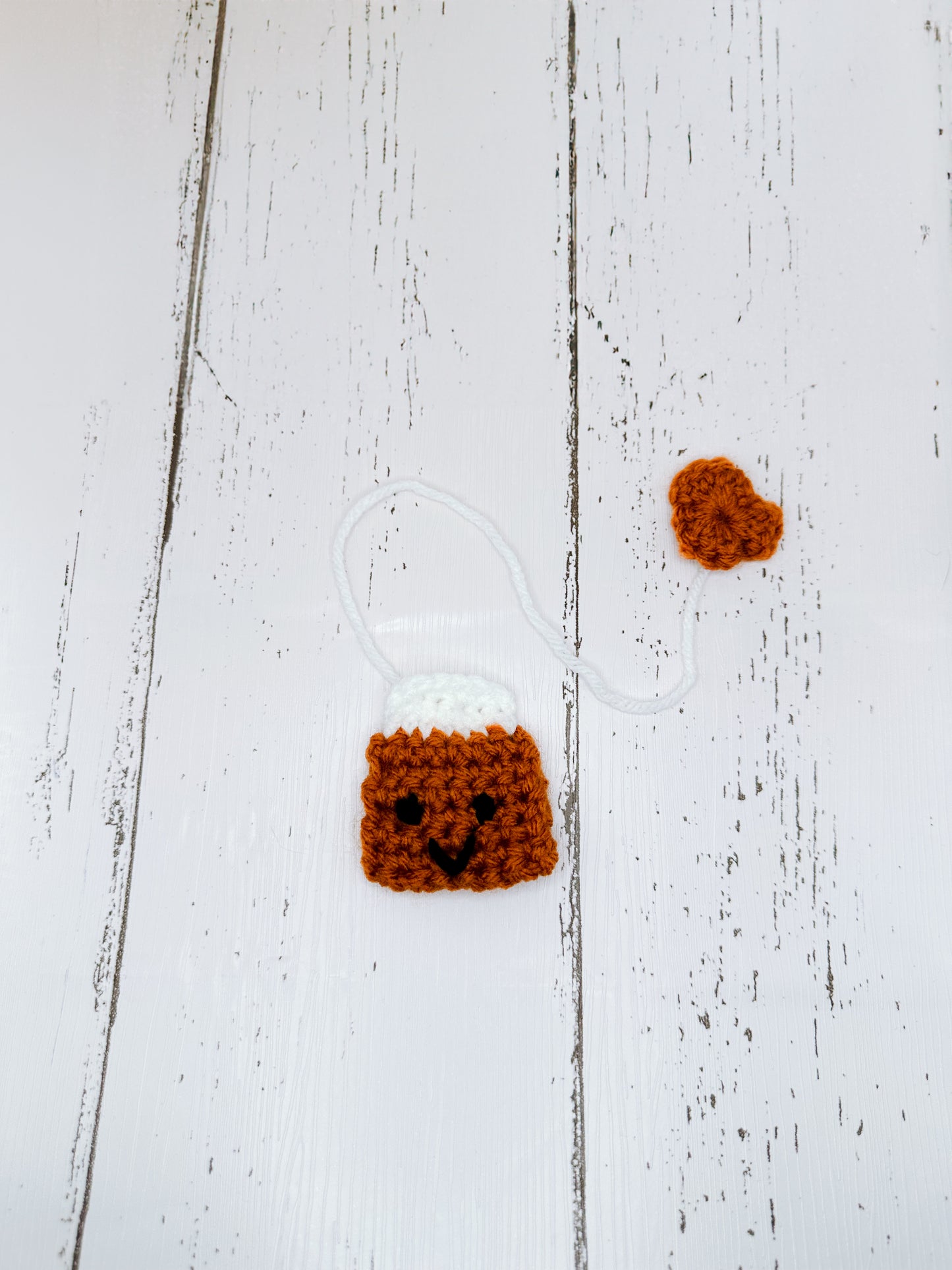 What’s the Tea? Crochet Bookmark