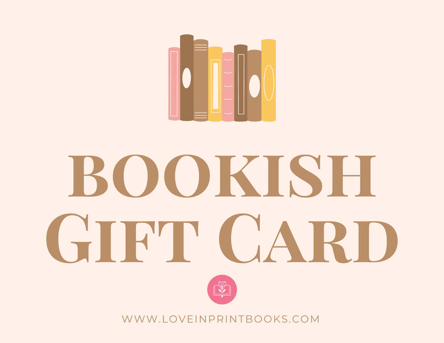Love in Print Gift Card