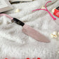 Feeling Stabby - Blush Mirror Knife Bookmark
