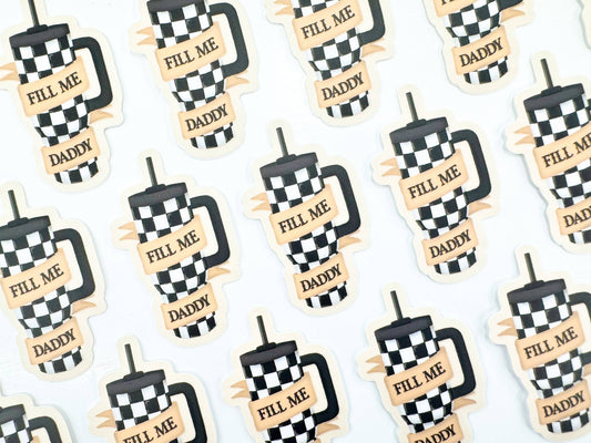 Fill Me Daddy Sticker