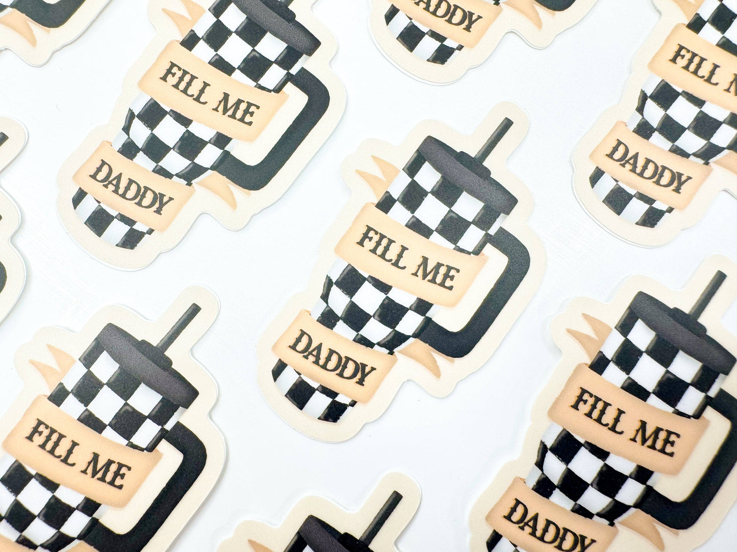 Fill Me Daddy Sticker