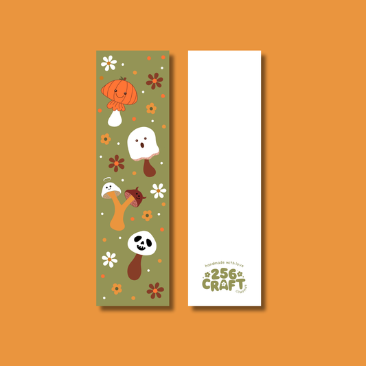 Spooky Mushrooms Bookmark