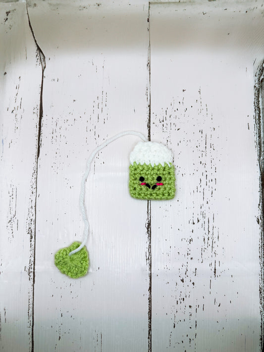 What’s the Tea? Crochet Bookmark