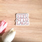 STFUATTDLAGG Acronym Spicy Bookish Sticker