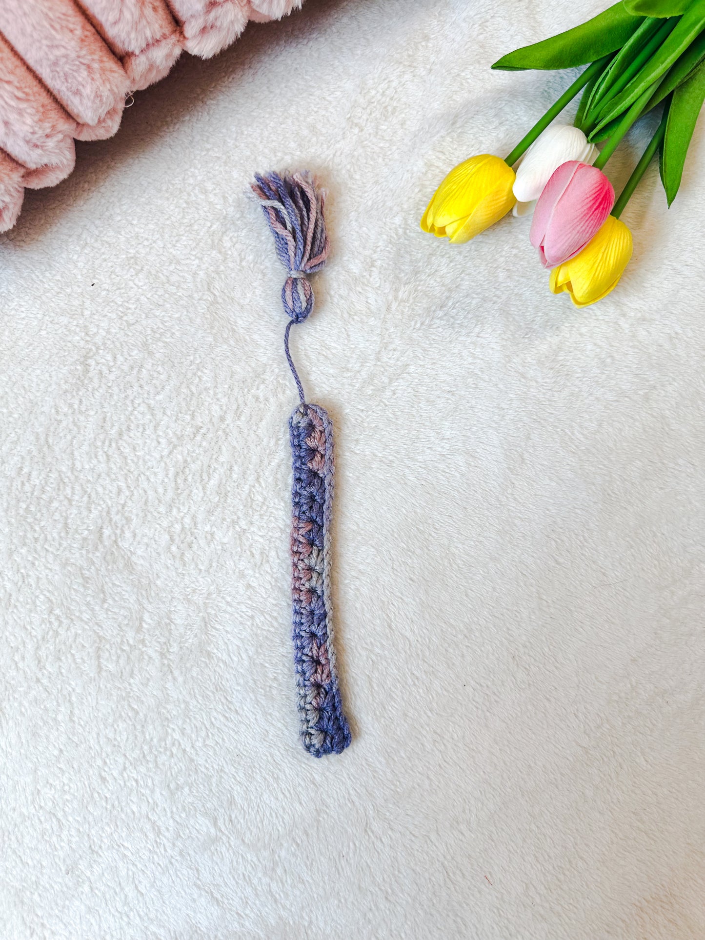 Crochet Handmade Bookmark with Tassel