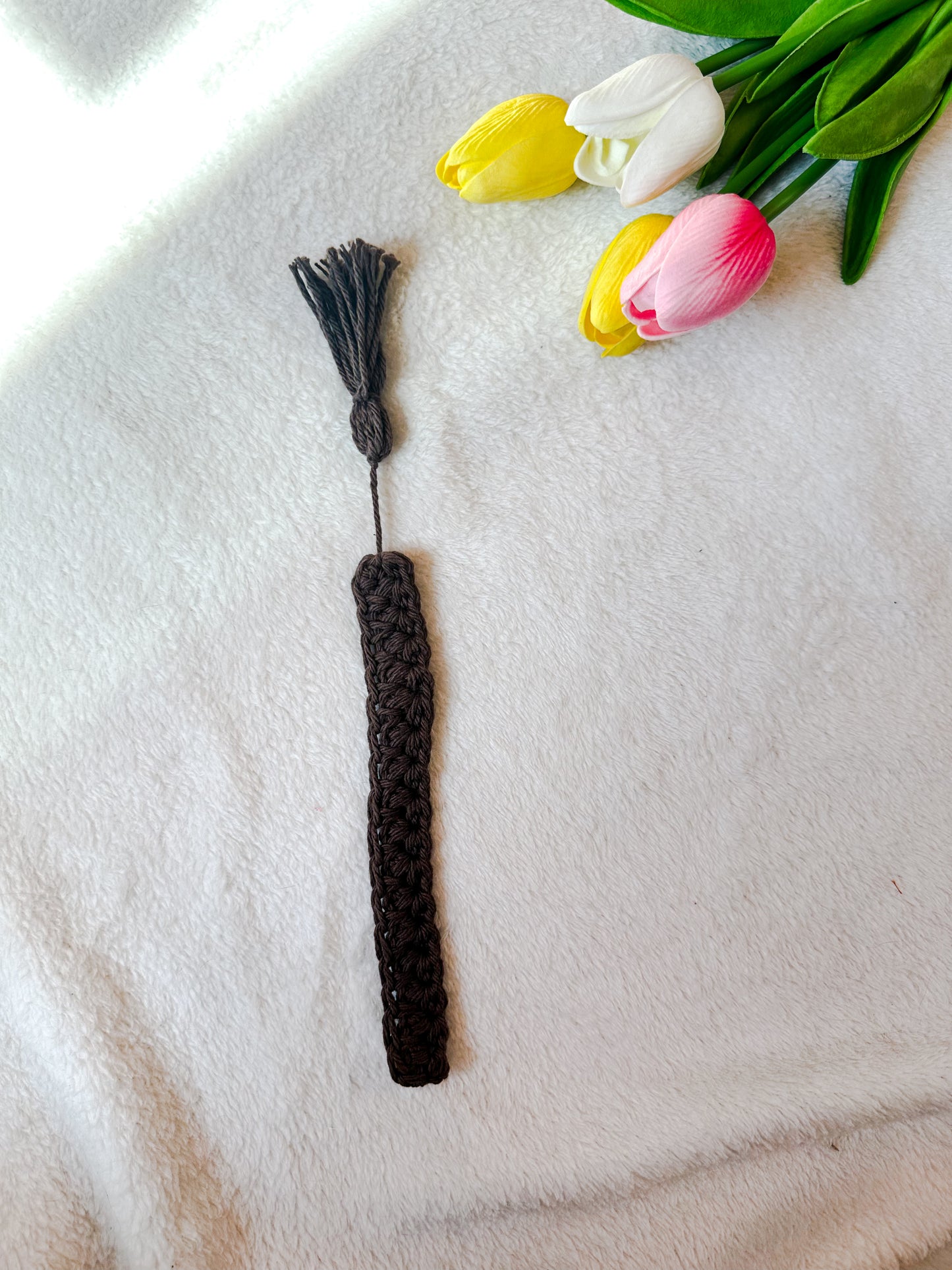 Crochet Handmade Bookmark with Tassel