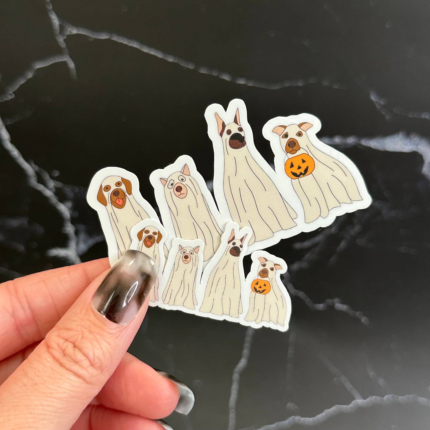 Halloween Dogs Sticker, Halloween Dog, Dog Mom Sticker