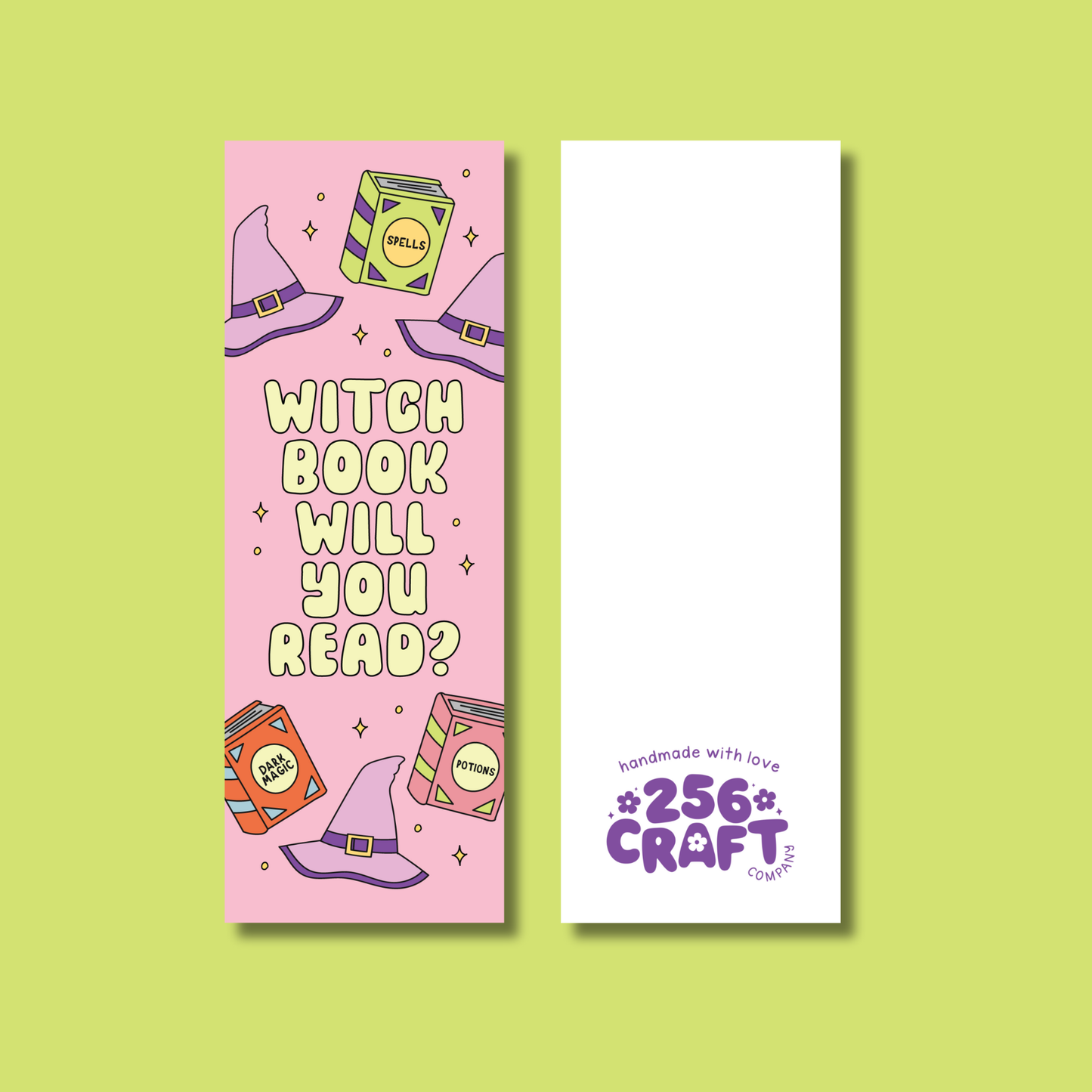 Witch Book Will You Read? Bookmark