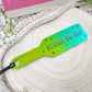 Crawl To Me - Emerald Prism Acrylic Paddle Bookmark