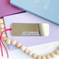 Objects In Mirror Are Hotter Than They Appear - Silver Mirror Bookmark